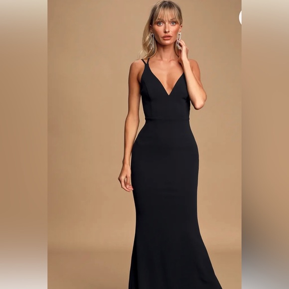 all this allure black strappy backless mermaid maxi dress Luxury Black Mermaid Beaded Sexy Backless Halter Prom Dresses, FC780 –  Dairy Bridal main image 1
